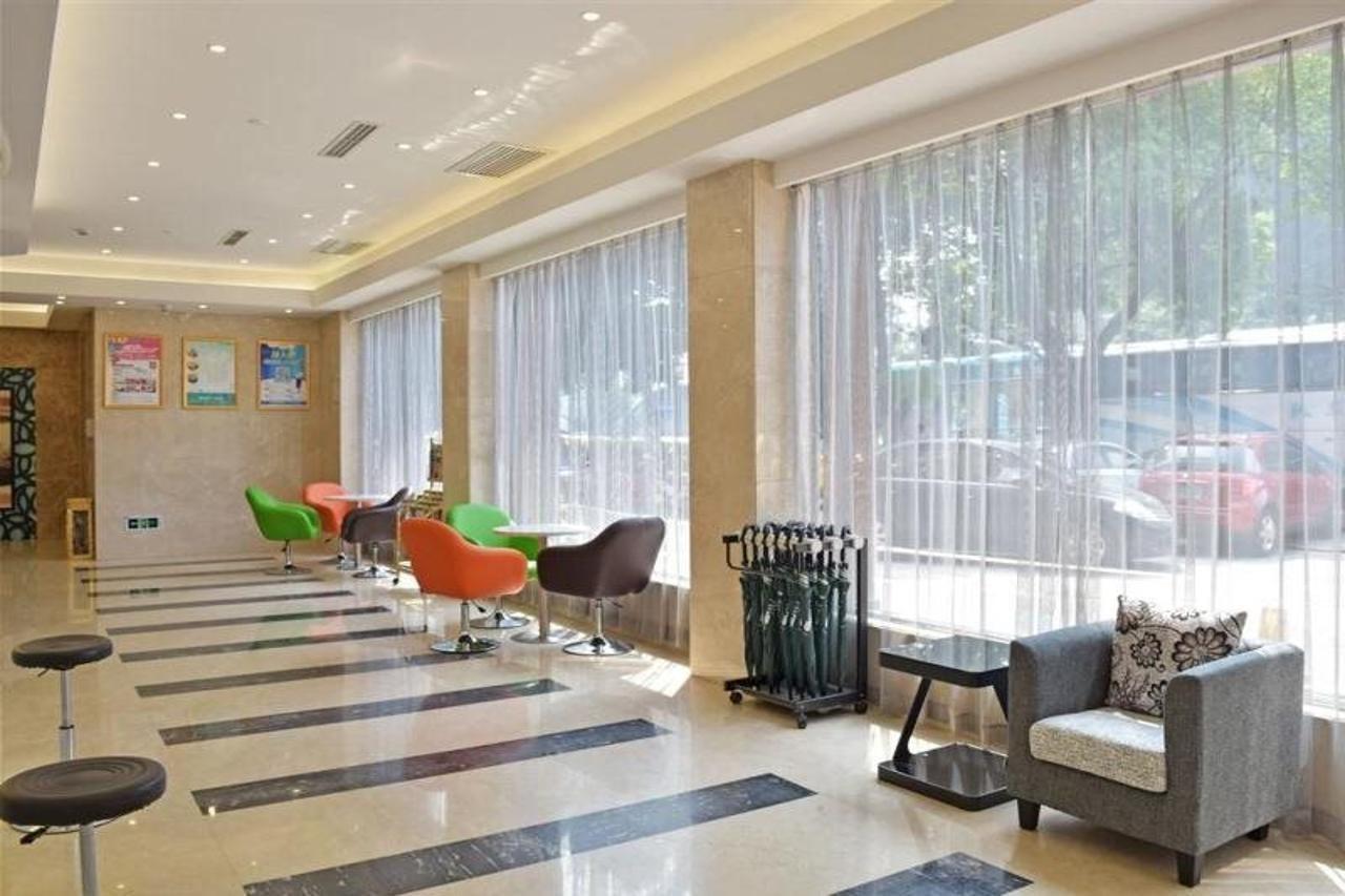 Greentree Inn Jiangsu Changzhou Dinosaur Park Global Harbor Express Hotel Exterior foto